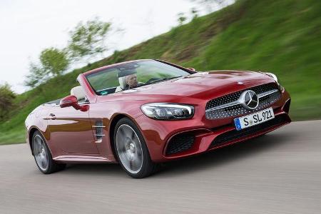 Mercedes SL 400, Frontansicht