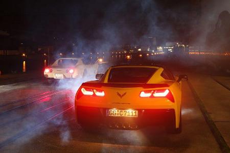 Corvette Stingray Coupé, Heckansicht