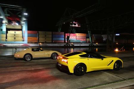 Corvette Stingray Coupé, Seitenansicht