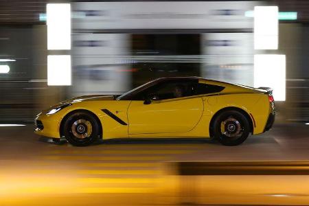 Corvette Stingray Coupé, Seitenansicht