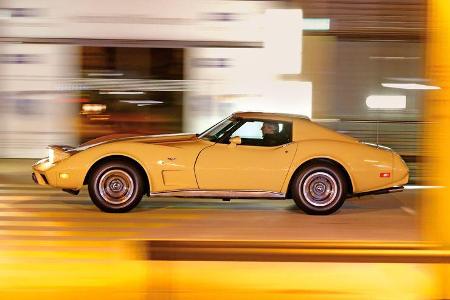 Corvette Stingray Coupé, Seitenansicht