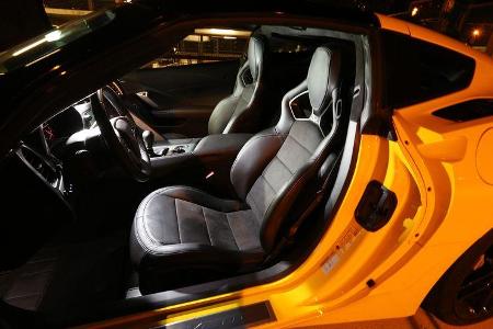 Corvette Stingray Coupé, Fahrersitz