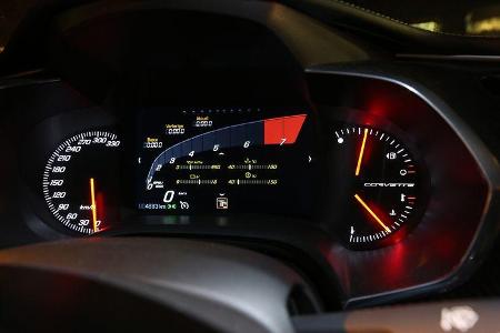 Corvette Stingray Coupé, Rundinstrumente