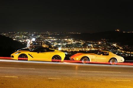 Corvette Stingray Coupé, Seitenansicht
