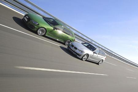 Audi RS 4 Avant, BMW Alpina B3 S Touring Allrad, Exterieur