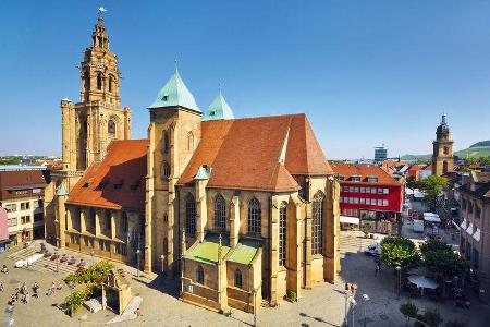 Burgenstraße, Heilbronn, Kilianskirche