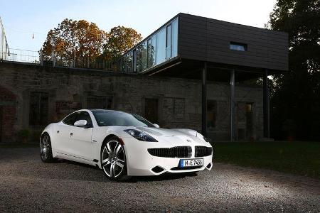 Fisker Karma, Frontansicht