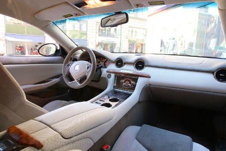 Fisker Karma, Lenkrad, Cockpit