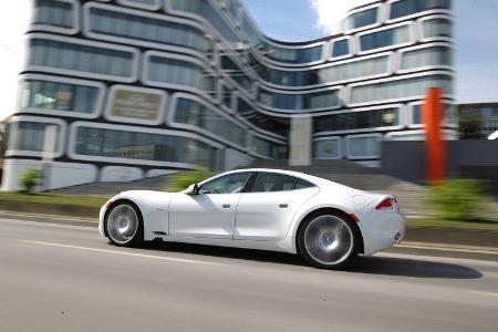 Fisker Karma, Seitenansicht