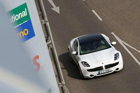 Fisker Karma, Frontansicht