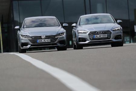 Audi A5 Sportback, VW Arteon, Exterieur