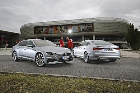 Audi A5 Sportback, VW Arteon, Exterieur