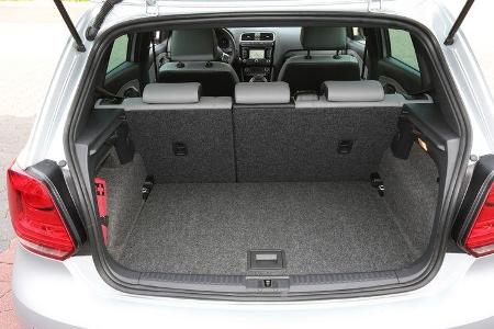 VW Polo Blue GT, Kofferraum, Ladefläche