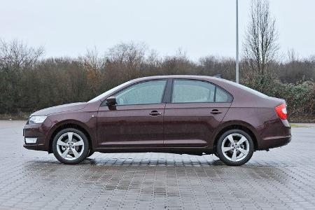 Skoda Rapid, Seitenansicht