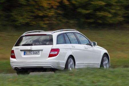 Mercedes C 250 T Avantgarde, Heckansicht