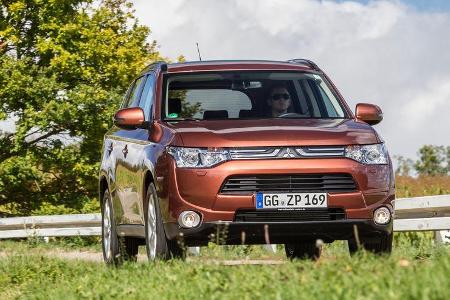 Mitsubishi Outlander 2.2 Di-D 4WD Instyle, Frontansicht