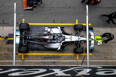 Valtteri Bottas - Mercedes - F1-Test - Barcelona - Tag 2 - 27. Februar 2018
