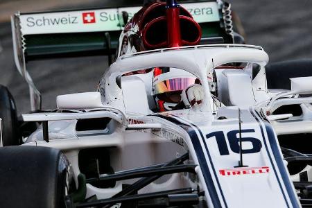 Charles Leclerc - Sauber - Ferrari - F1-Test - Barcelona - Tag 2 - 27. Februar 2018