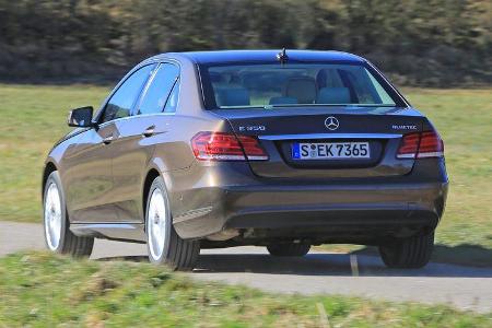 Mercedes E 350 Bluetec, Heckansicht