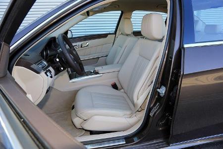 Mercedes E 350 Bluetec, Fahrersitz
