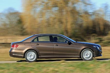 Mercedes E 350 Bluetec, Seitenansicht