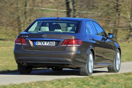 Mercedes E 350 Bluetec, Heckansicht