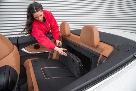 BMW 435i Cabrio Luxury Line, Fondsitz, Umklappen