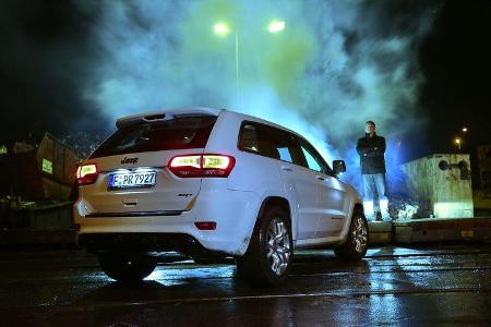 Jeep Grand Cherokee SRT, Heckansicht