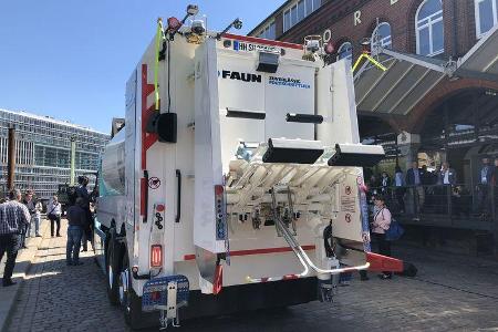 Volvo FE Electric Truck Weltpremiere Hamburg 2018