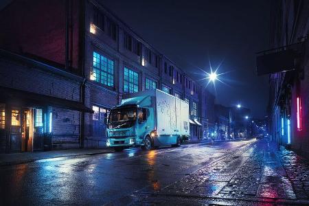Volvo FE Electric Truck Weltpremiere Hamburg 2018