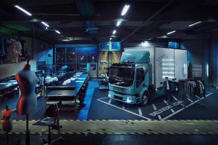 Volvo FE Electric Truck Weltpremiere Hamburg 2018