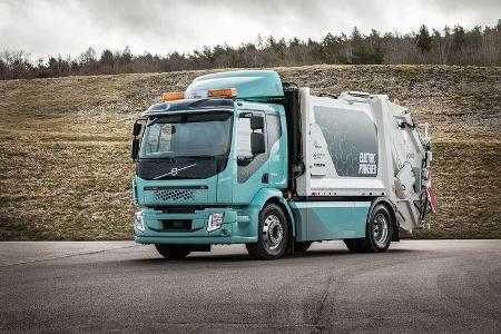 Volvo FE Electric Truck Weltpremiere Hamburg 2018