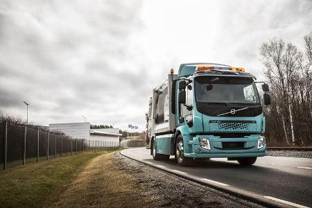 Volvo FE Electric Truck Weltpremiere Hamburg 2018