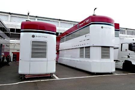 Sauber - F1-Motorhomes - GP Spanien 2018