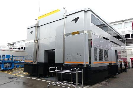 McLaren - F1-Motorhomes - GP Spanien 2018