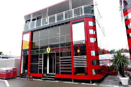 Ferrari - F1-Motorhomes - GP Spanien 2018