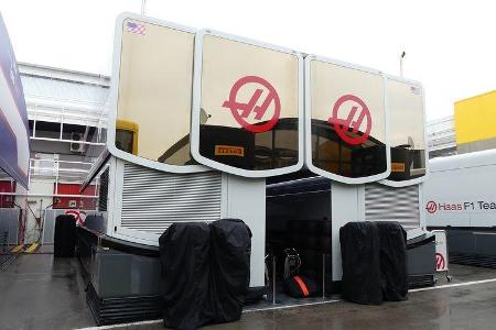 HaasF1 - F1-Motorhomes - GP Spanien 2018