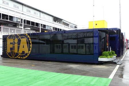 FIA - F1-Motorhomes - GP Spanien 2018