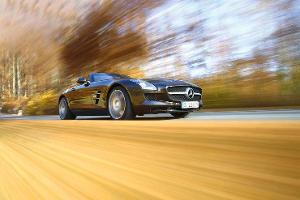Mercedes SLS AMG Roadster im Test