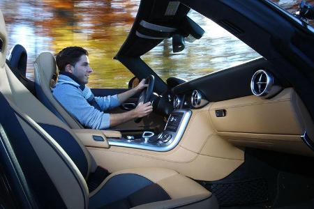 Mercedes SLS AMG Roadster, Innenraum