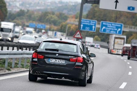 BMW 528i Touring, Heck