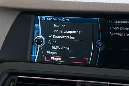BMW 528i Touring, Bildschirm