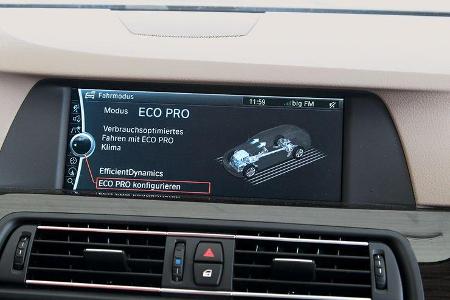 BMW 528i Touring, Bildschirm