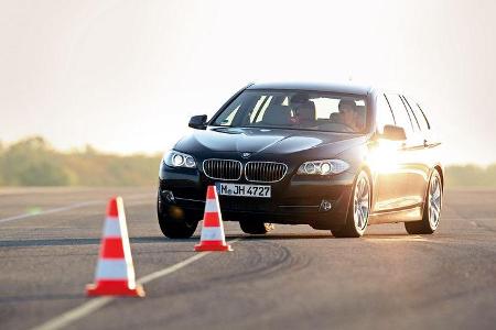 BMW 528i Touring, Slalom