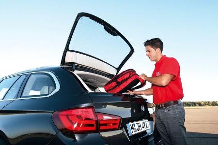 BMW 528i Touring, Heckklappe