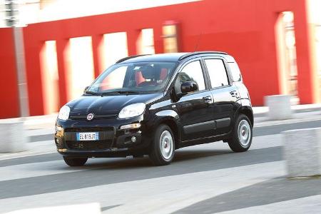 Fiat Panda 1.3 Multijet 16V Lounge, Front, Kurvenfahrt