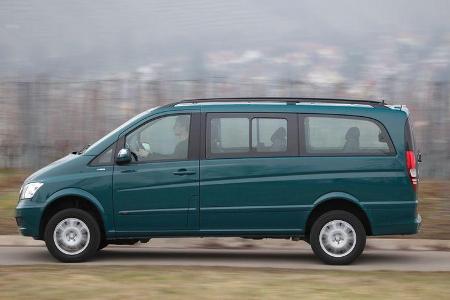 Mercedes Viano 2.2 CDI 4matic, Seitenansicht