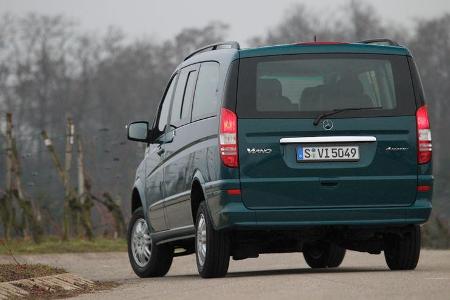 Mercedes Viano 2.2 CDI 4matic, Heck
