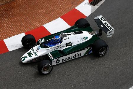 Keke Rosberg & Nico Rosberg - Williams FW08 & Mercedes W07 - Showrun - GP Monaco 2018