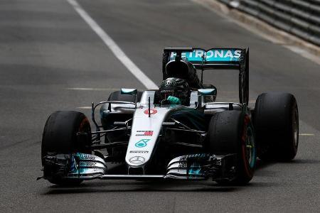 Keke Rosberg & Nico Rosberg - Williams FW08 & Mercedes W07 - Showrun - GP Monaco 2018